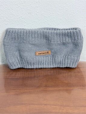 Carhartt Gray Knit Fleece-Lined Headband Ear Warmer